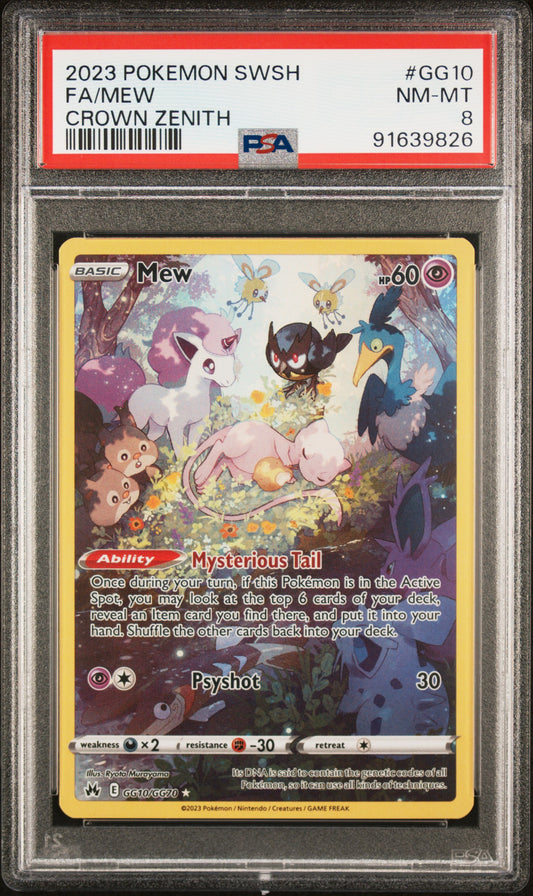 Mew - Crown Zenith [PSA 8]